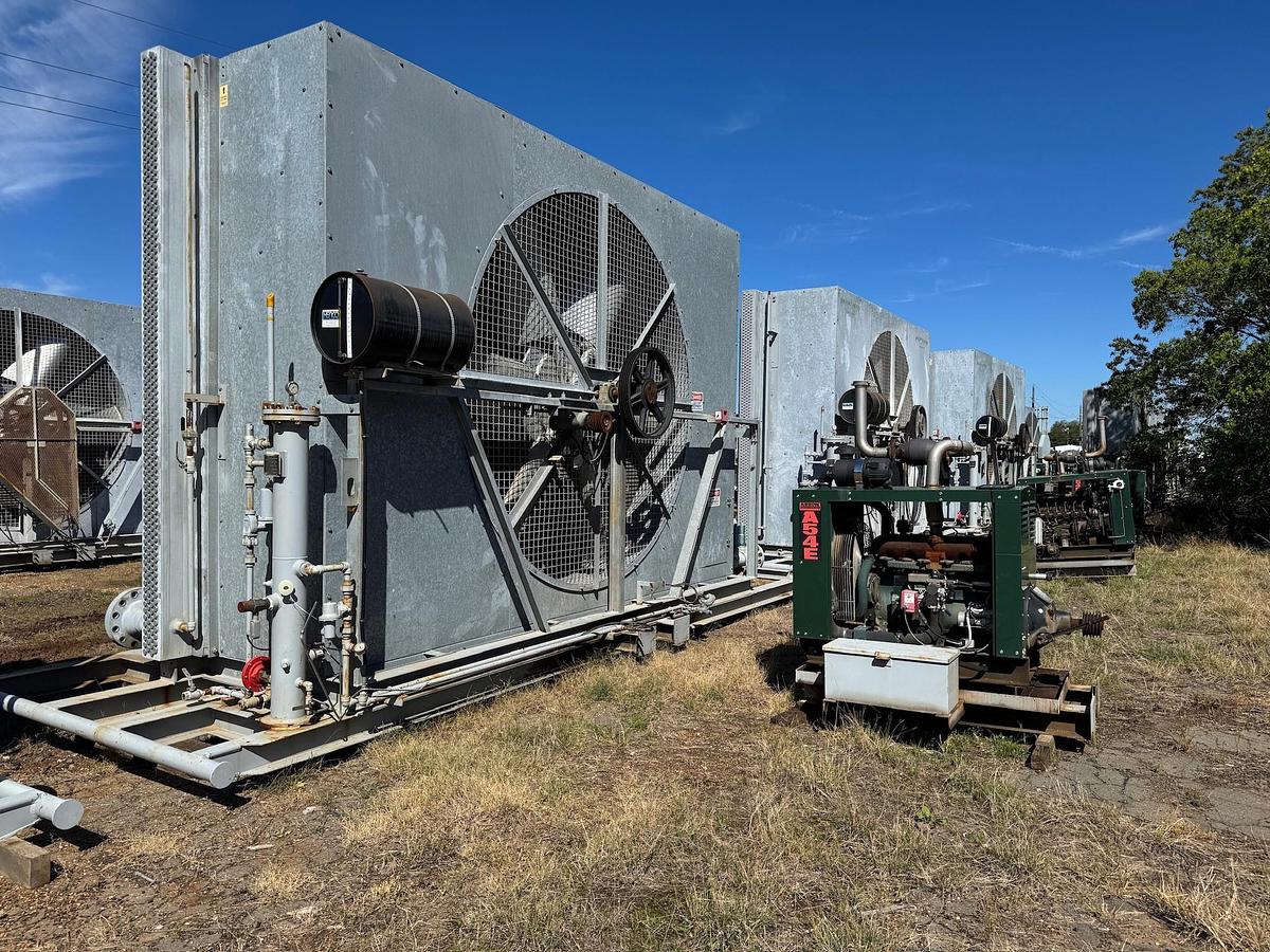 Used 2022 EADS 120-VX Air-Cooled Heat Exchanger (Fin-Fan / Gas Aftercooler)