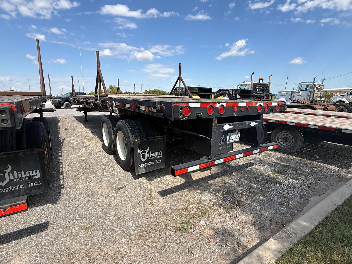 Used 2011 Viking 40Ft Flatbed Trailer
