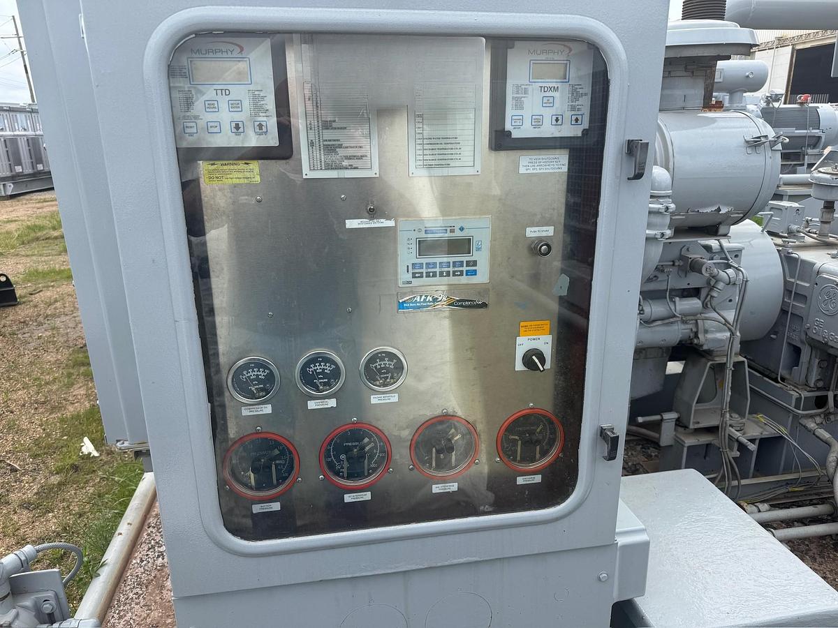 Used 2014 Engine-Driven Natural Gas Compressor, Skidded