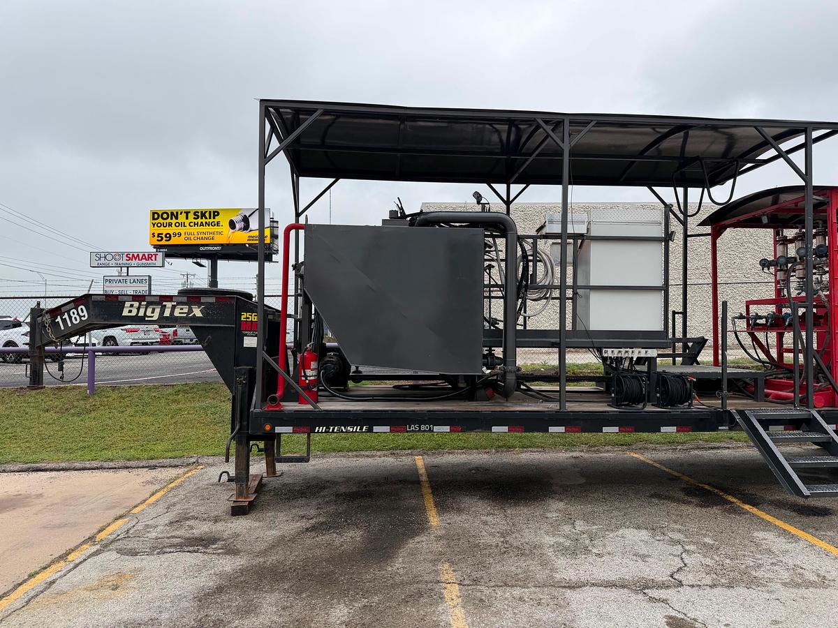 Used 2018 Nov Rolligon Chemical Mixing Unit Big Tex