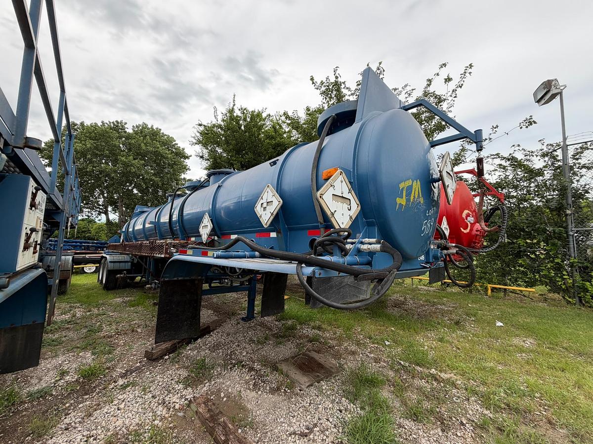 Used 2006 Worley Welding Works 4,100 Gallon 3-Comp Acid Transport Trailer