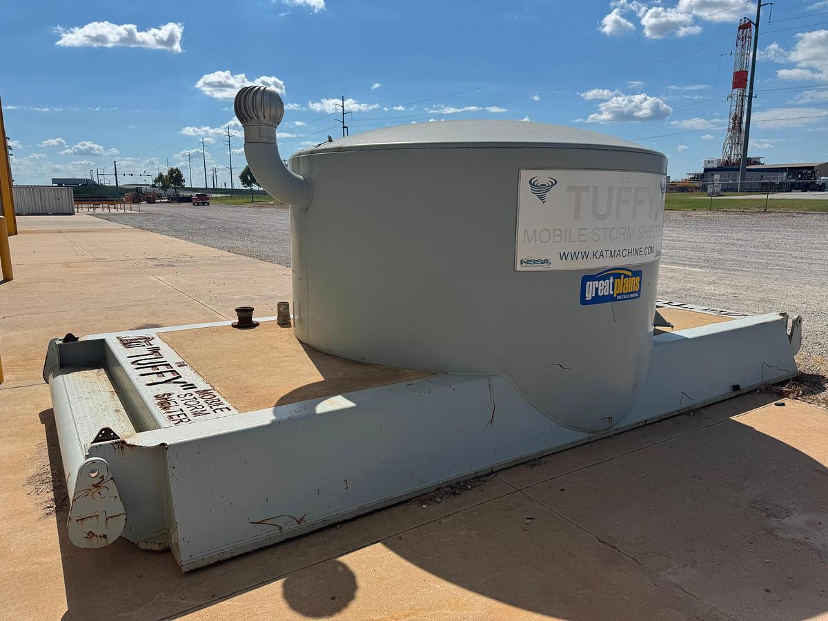 Used Tuffys Storm Shelter - Approx. 40,000 lbs.