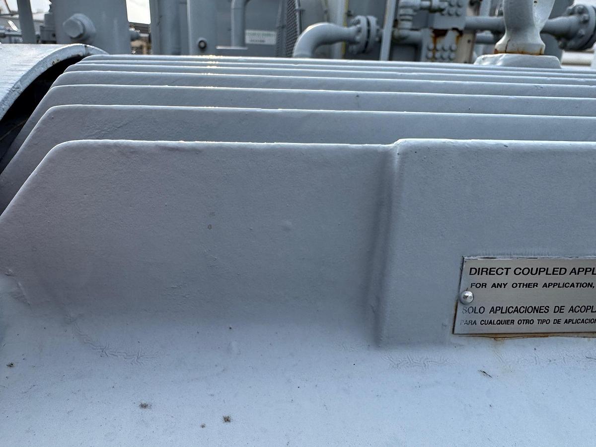 Used Electric Natural Gas Compressor Skid with Separator and Aftercooler