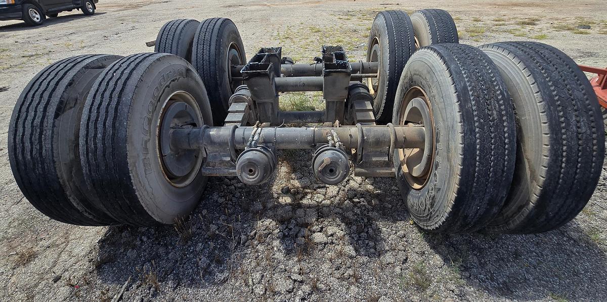 Used 20k Tandem Axle Assembly with 11R22.5 Tires