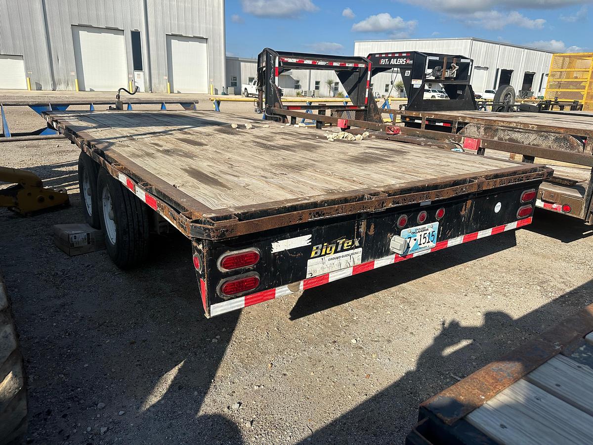 Used Big Tex 120A Flat Bed Bumper Pull 18' Deck Trailer
