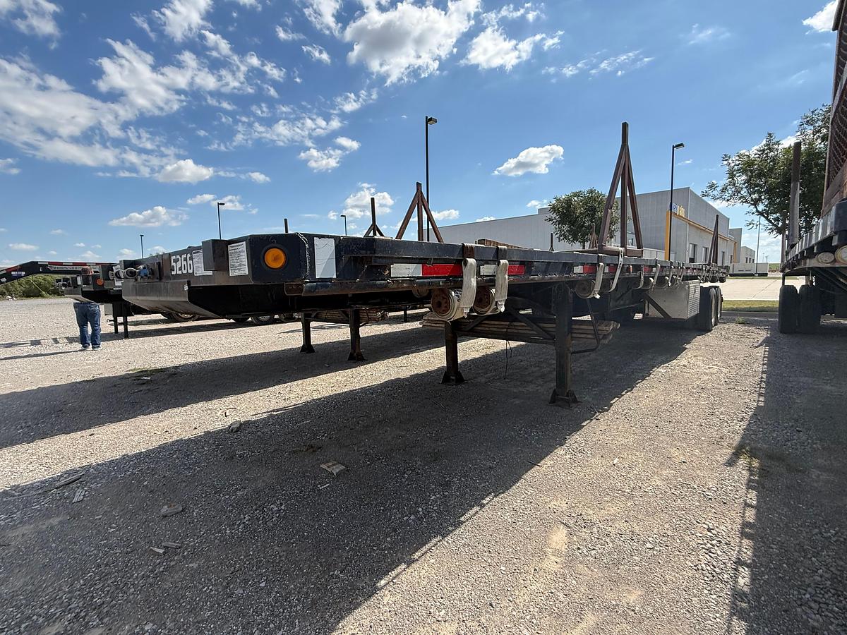 Used 2011 Viking 40Ft Flatbed Trailer