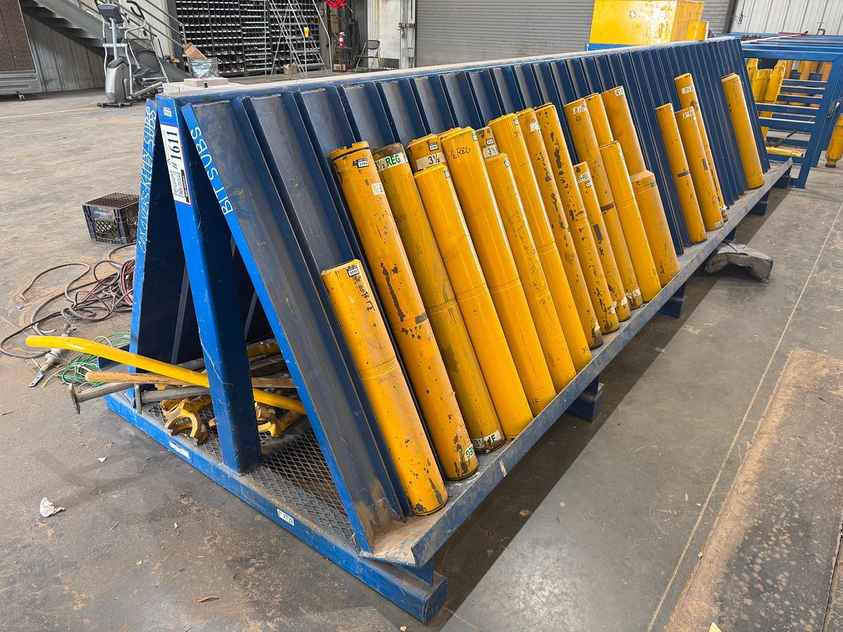 Used Oilfield Sub Rack - Heavy Duty 1 Angle Iron