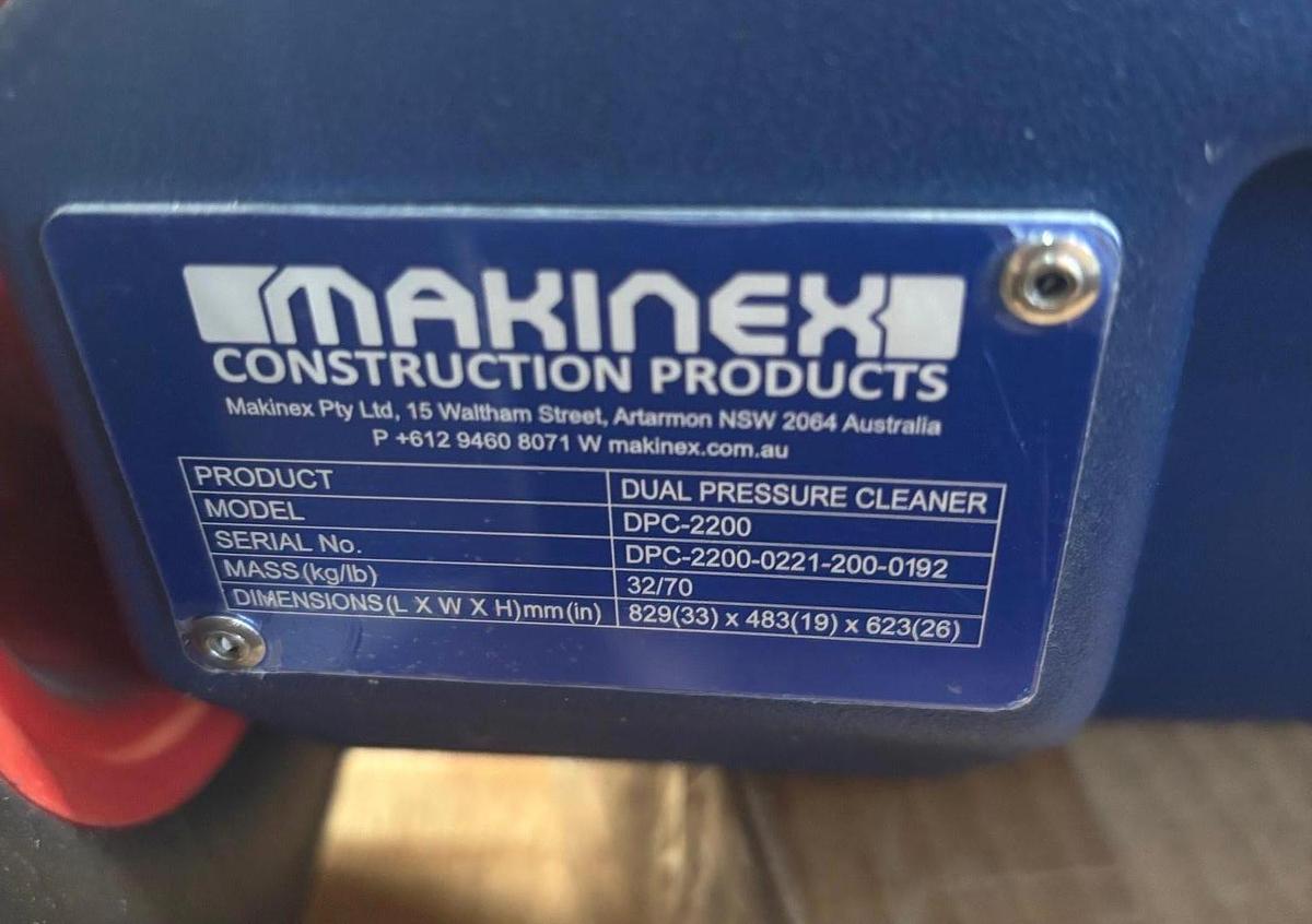 Used Makinex DPC-2200 Pressure Washer - BRAND NEW!