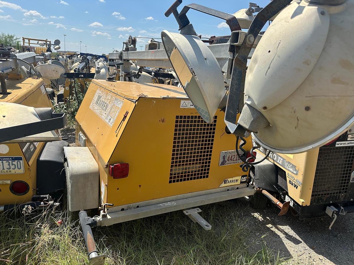 Used Warren Power Systems 20KW Light Plant with CAT Engine
