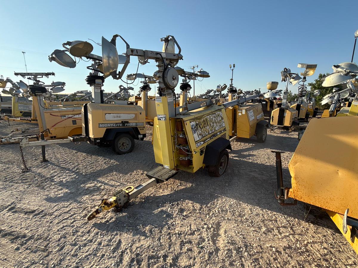 Used Allmand Light Tower with a CAT Engine