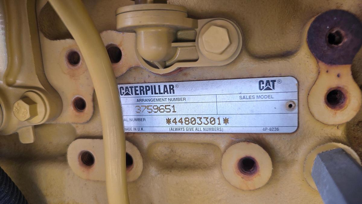 Used Caterpillar C4.4 Diesel Engine, Skidded