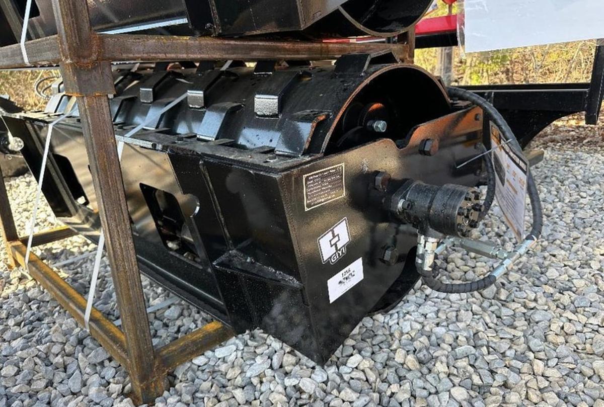 Used 2026 GIYI GY-CW59 Compactor Wheel Skid Steer Attachment (UNUSED)
