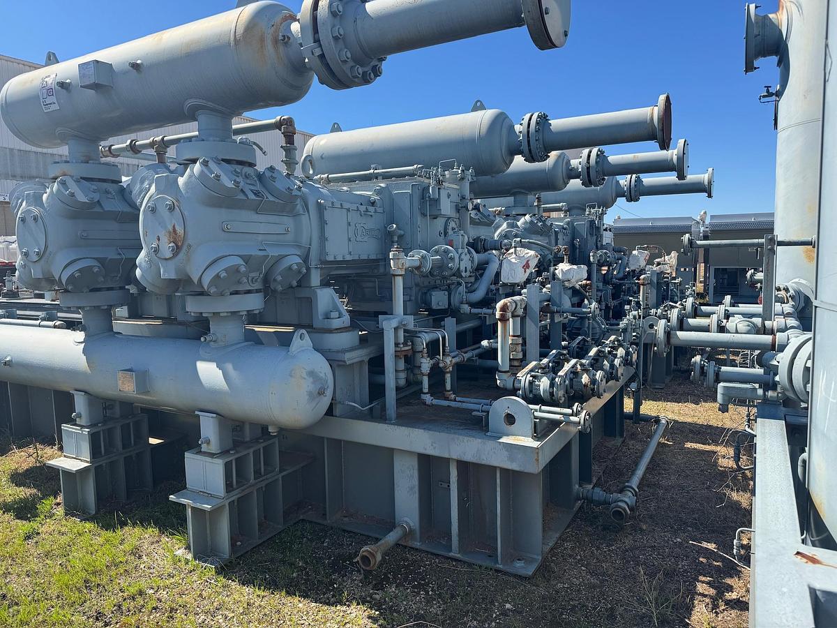 Used 2014 Ariel Natural Gas Compressor Package, Skidded