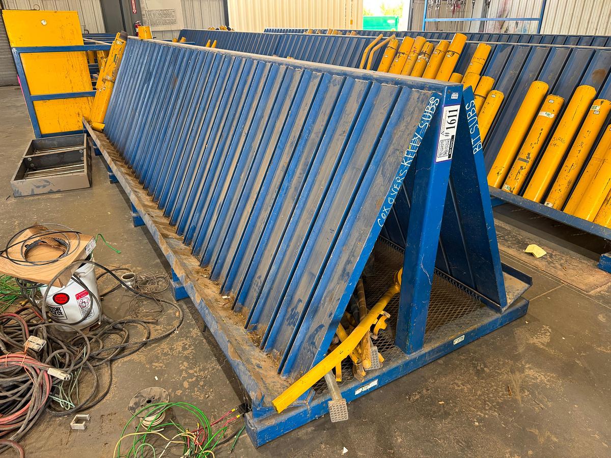 Used Oilfield Sub Rack - Heavy Duty 1 Angle Iron