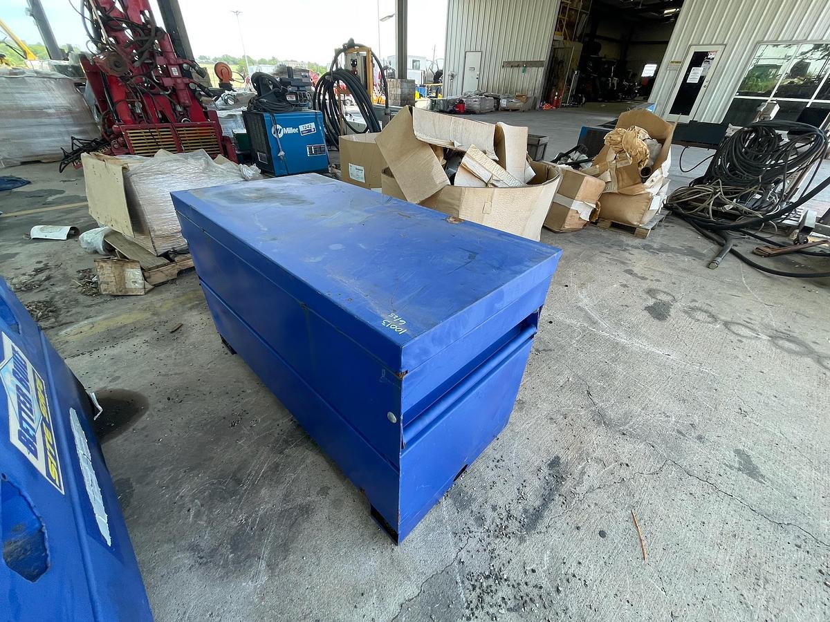 Used Better Built Jobsite Box with Hydraulic Components, Hoses & Industrial Parts