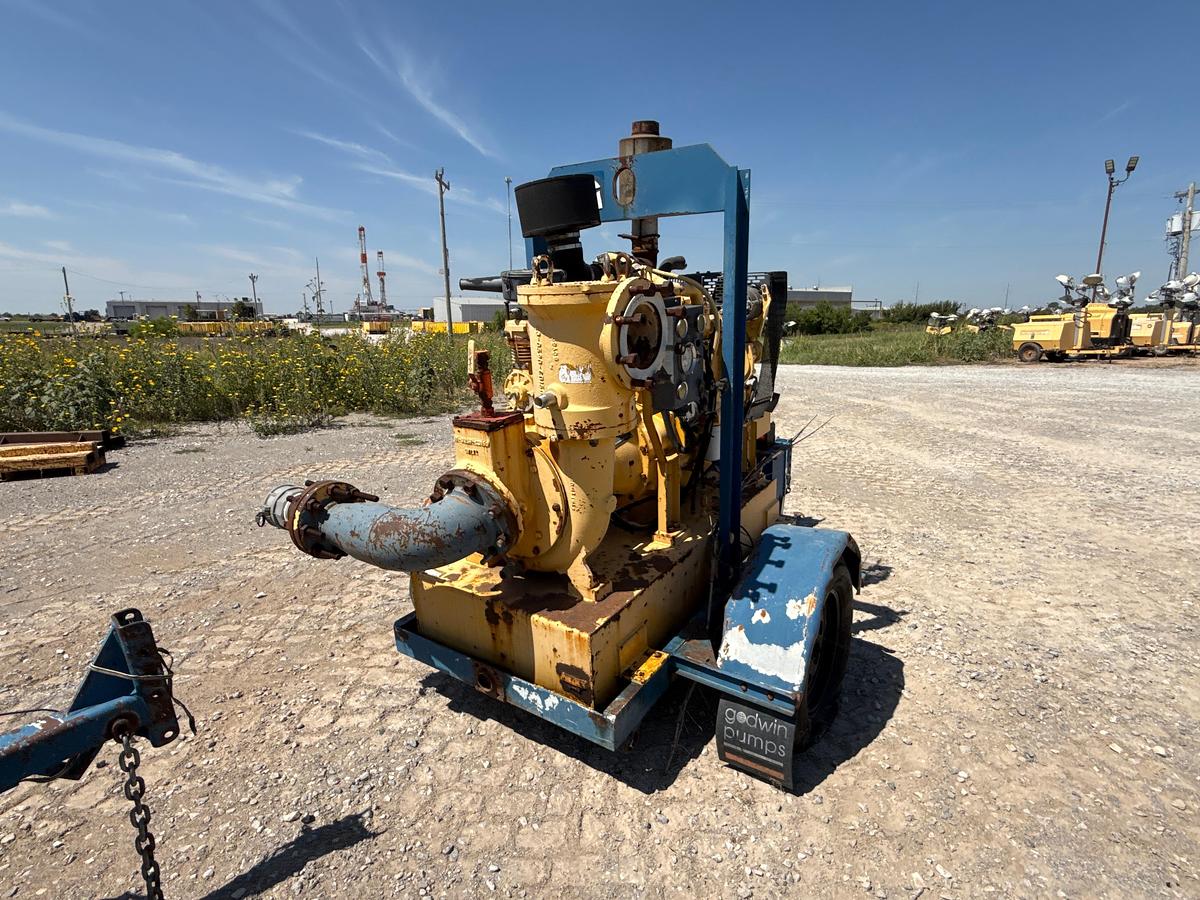 Used Godwin Transfer Pump With a John Deere 4.5L Diesel