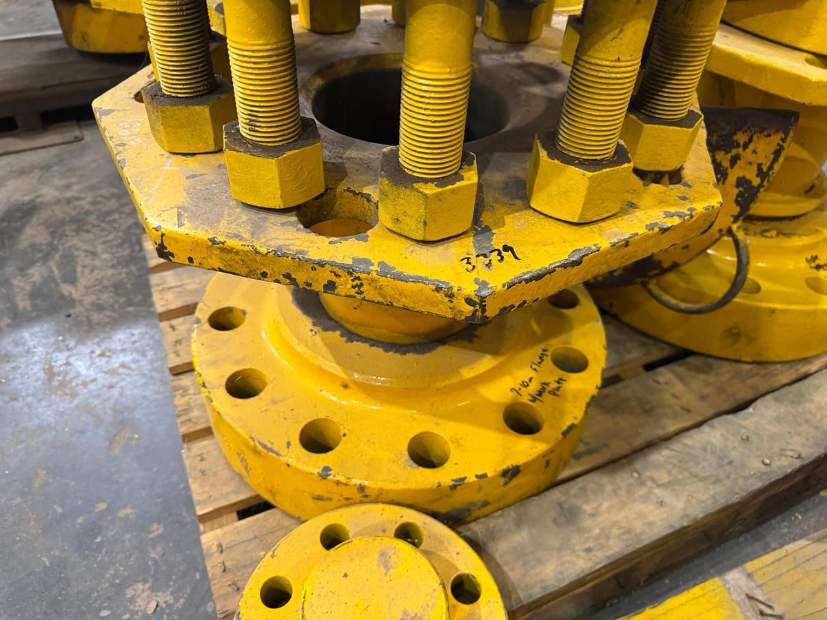 Used 7''-10m Flange with Workplate