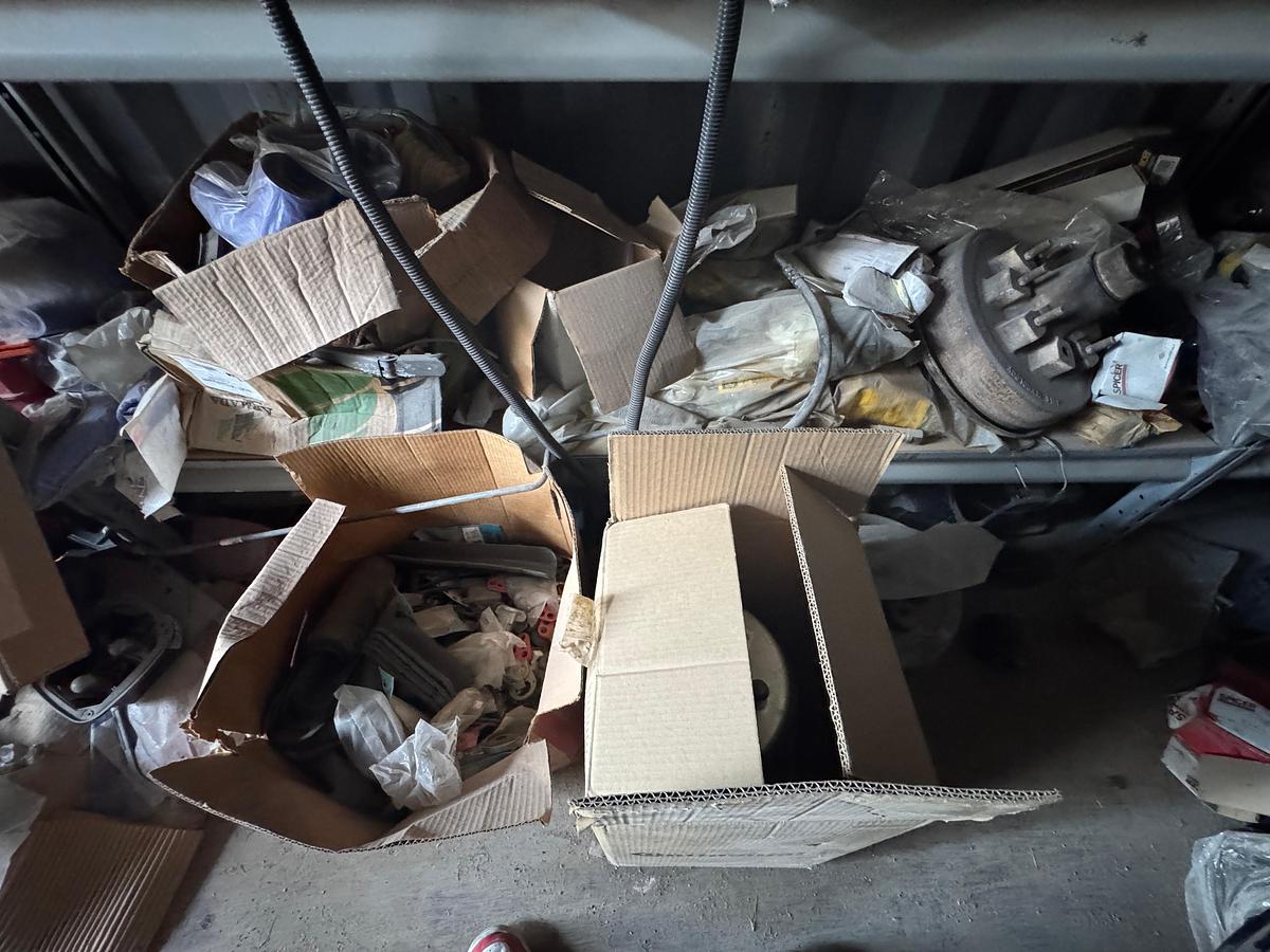 Used 20' Conex Shipping Container with Contents