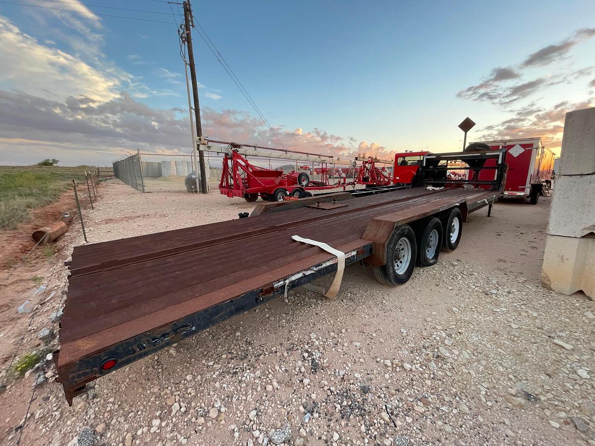Used 2013 Bruder Gooseneck Equipment Trailer