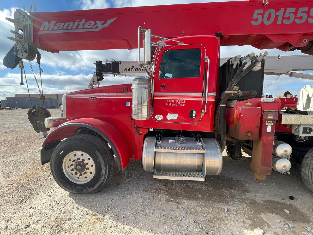 Used 2013 Peterbilt 367 Boom Truck Crane