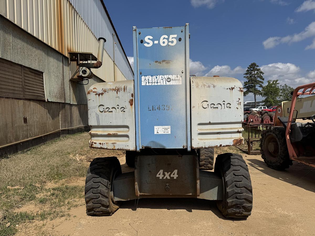 Used 2002 Genie S-65 4x4 Telescopic Boom Lift