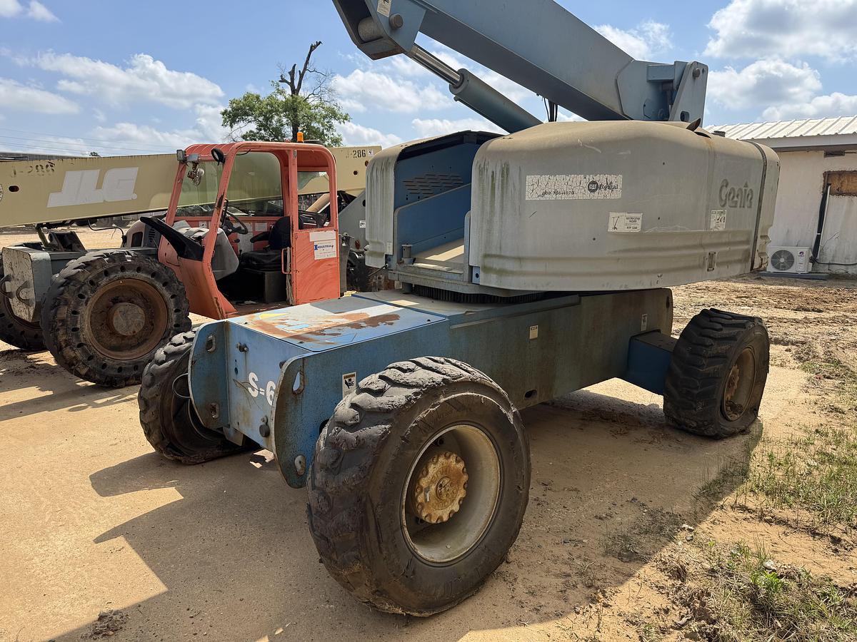 Used 2002 Genie S-65 4x4 Telescopic Boom Lift