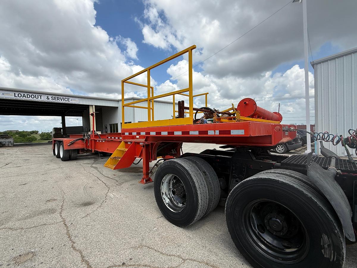 Used 2018 3T MFG 36' X 102" Frac Pump Trailer