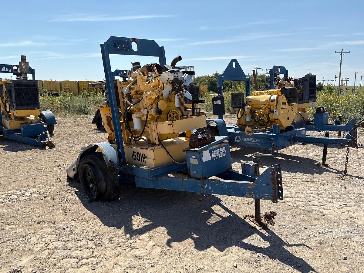 Used Godwin Transfer pump With a John Deere 4.5L Diesel