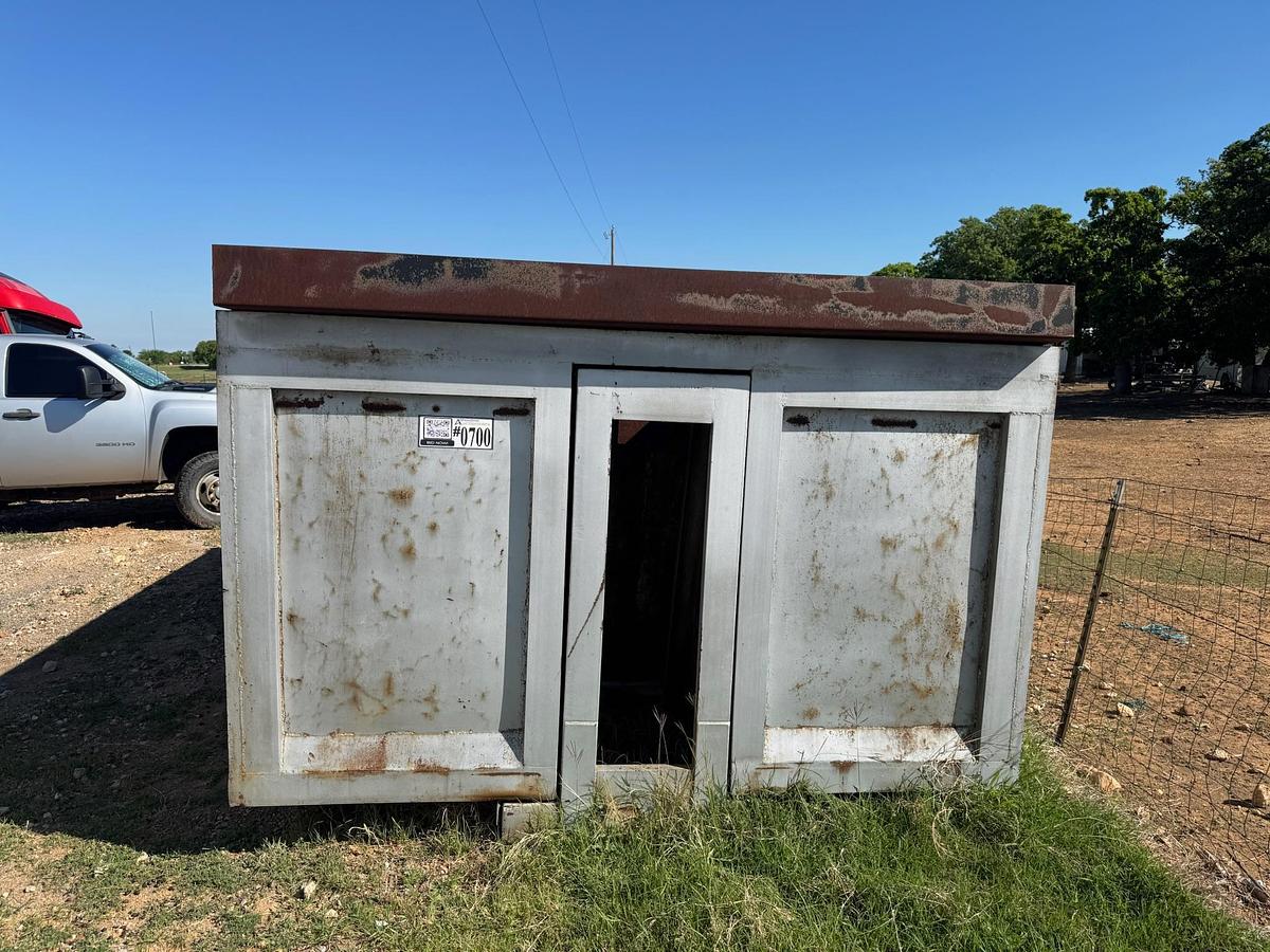 Used Heavy-Duty Steel Transport Dump Box