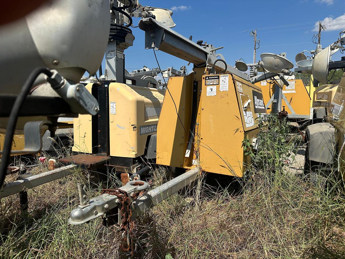 Used Allmand Night-Lite Pro NL 8 8KW Light Plant with CAT Engine