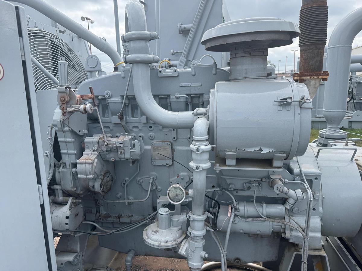 Used 2014 Engine-Driven Natural Gas Compressor, Skidded