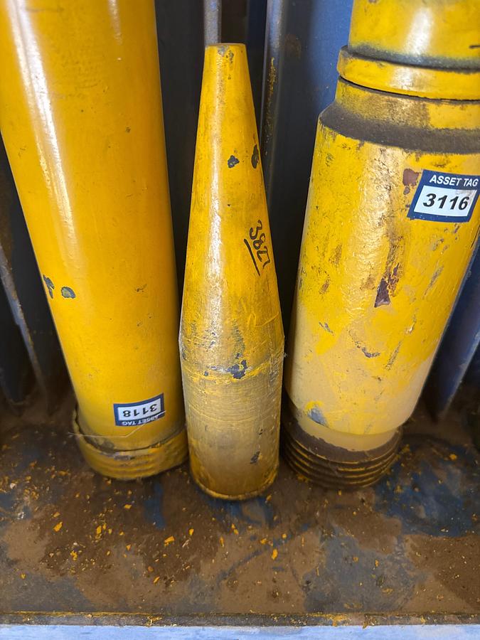 Used (19) Taper Subs Assorted Sizes