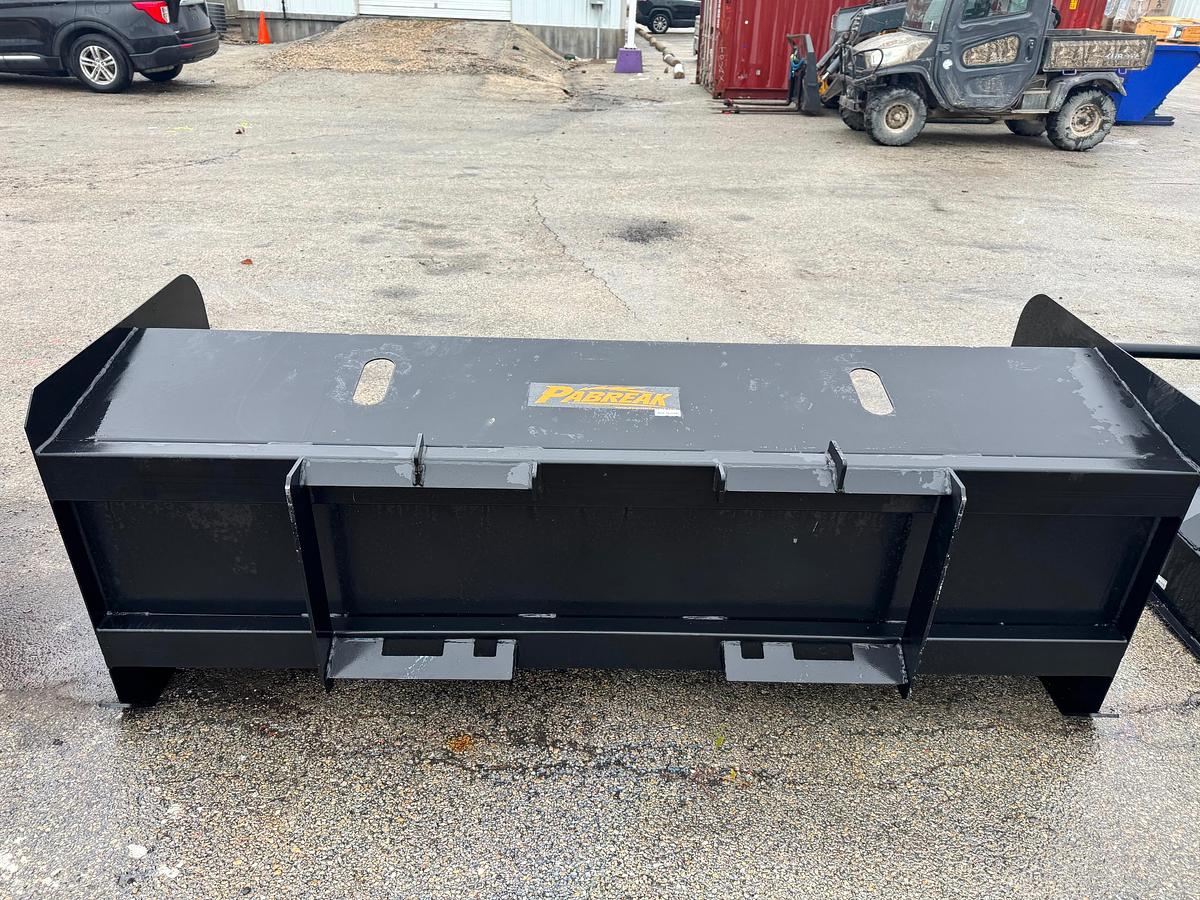 Used 2025 PABREAK Skid Steer Snow Pusher
