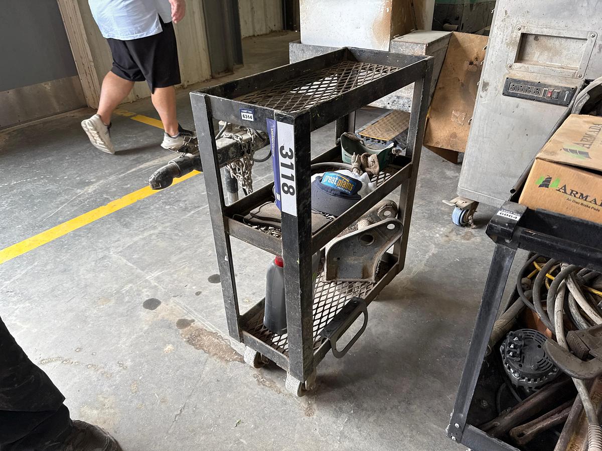 Used Rolling Welding Cart
