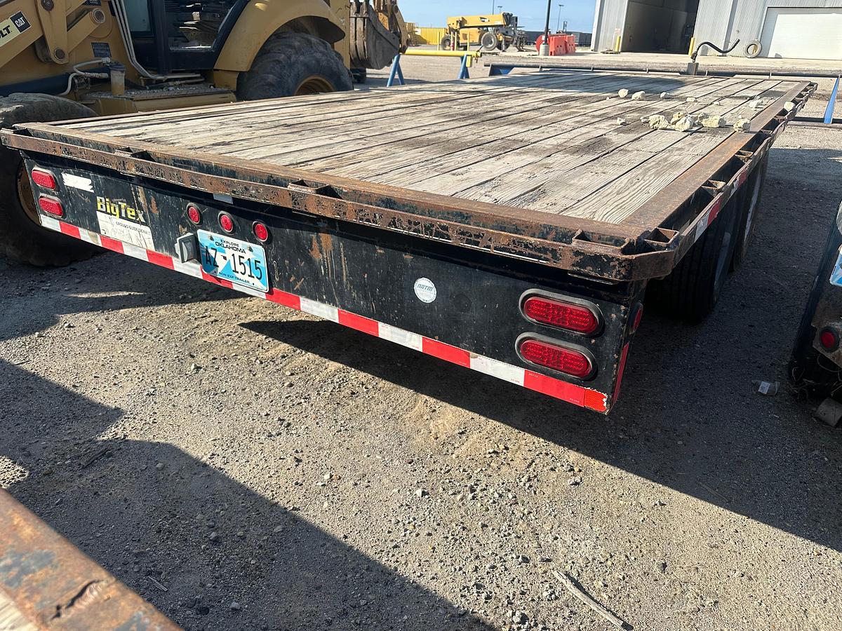 Used Big Tex 120A Flat Bed Bumper Pull 18' Deck Trailer