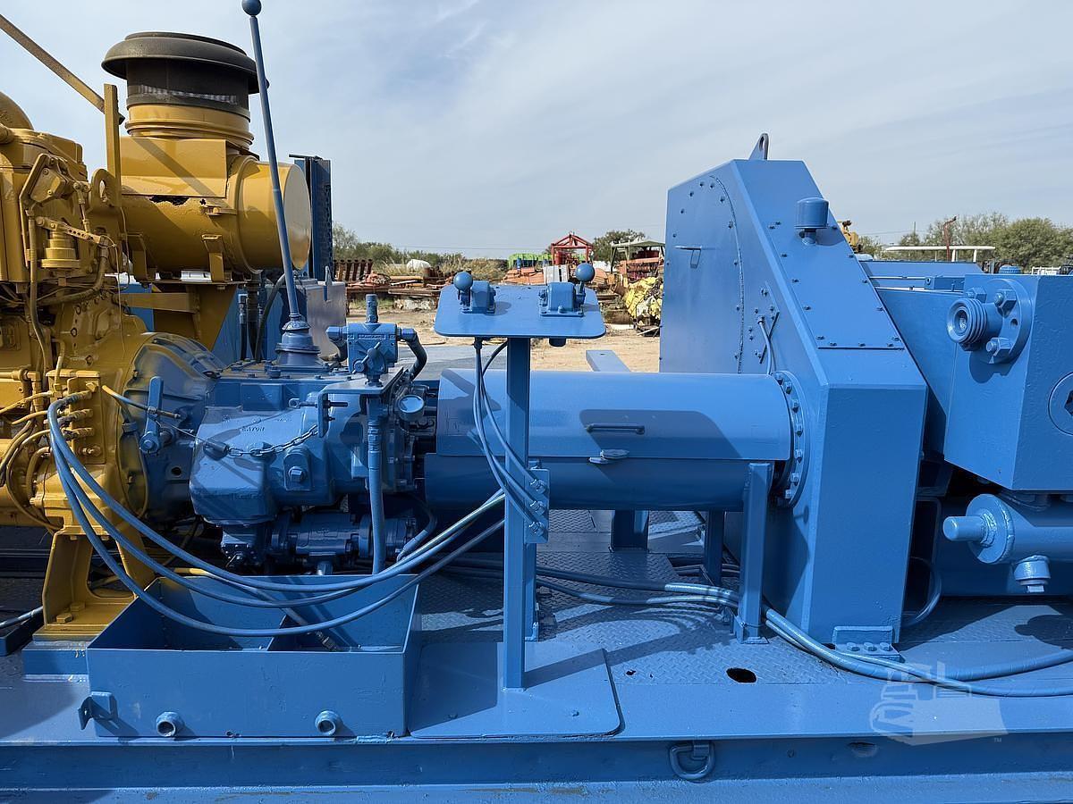 Used Kerr T-60 Triplex Pump Powered by C15 Engine