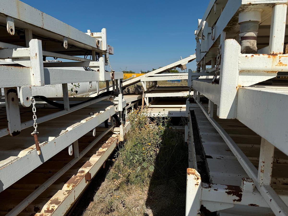 Used (20) V-Doors, Skid Roofs & Misc Skids