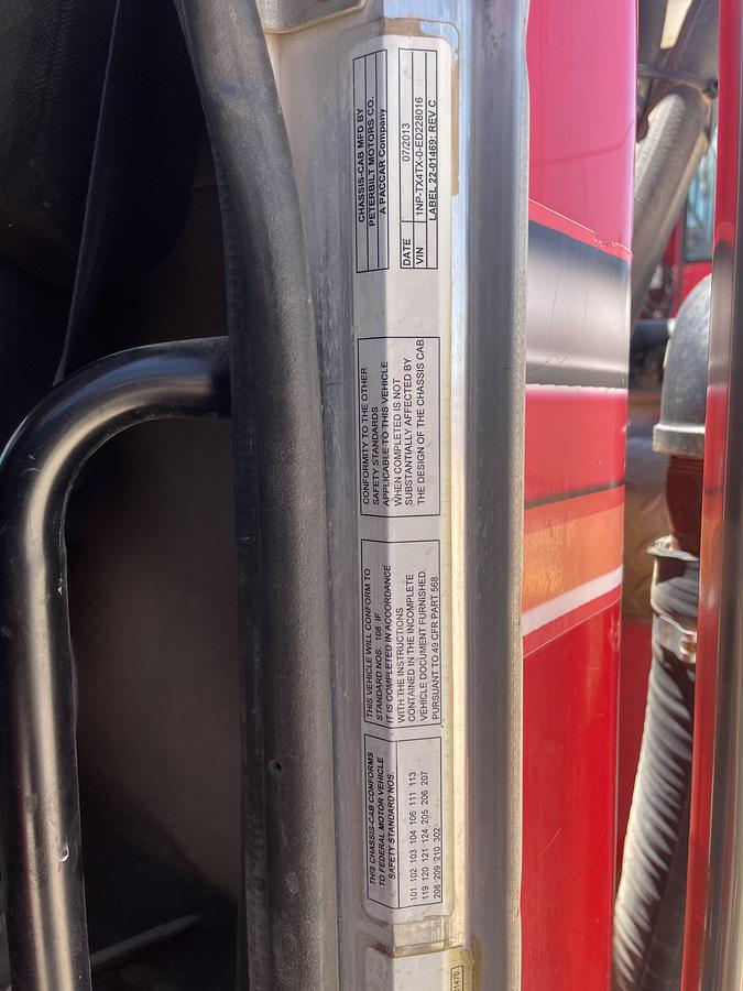 Used 2013 Peterbilt 367 Boom Truck Crane