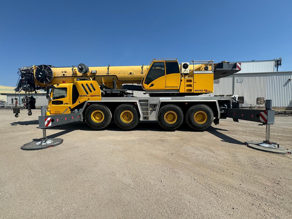 Used 2013 Grove GMK4100L All Terrain Crane 100 Ton Capacity 34,354 Miles