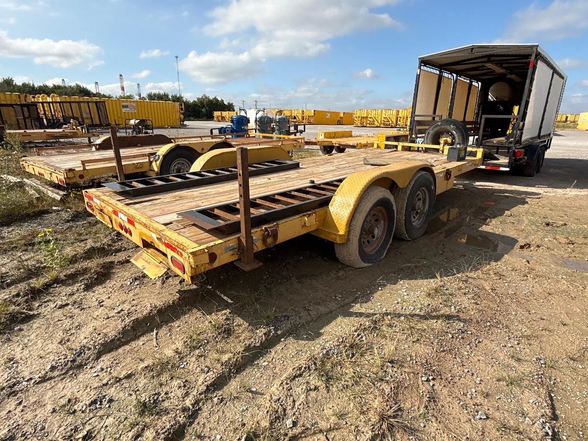 Used 18ft Wooden Deck Flatbed