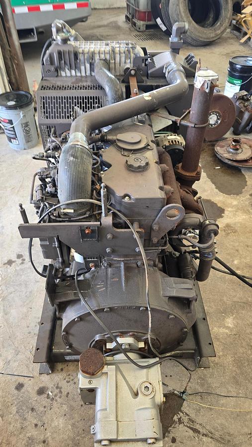 Used Caterpillar C4.4 Acert Skidded Hydraulic Power Unit
