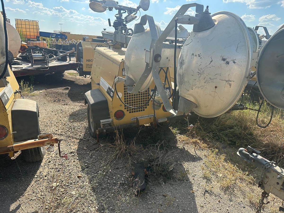 Used Allmand Night-Lite Pro NL 8 8KW Light Plant with CAT Engine
