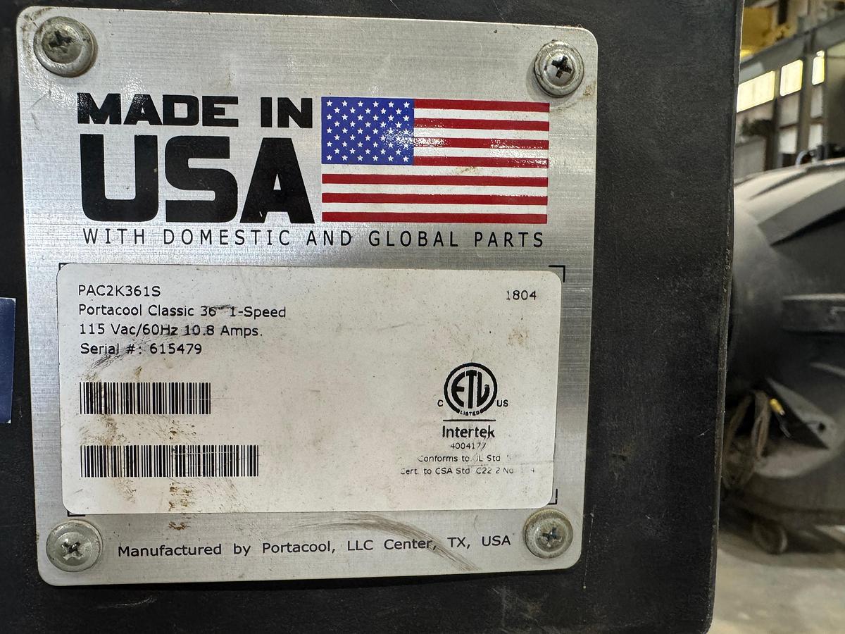 Used PortaCool Classic 36 1-Speed