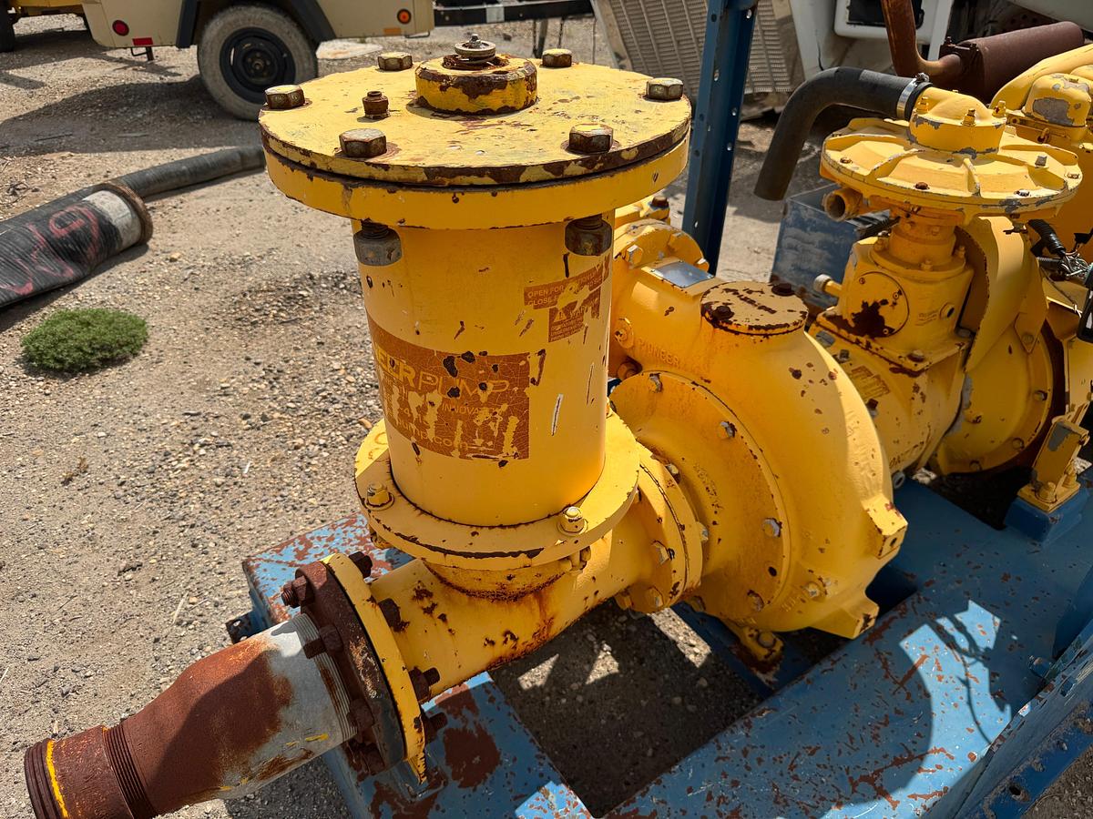 Used Pioneer Pump Skid-Mounted Centrifugal Pump with Deutz Engine