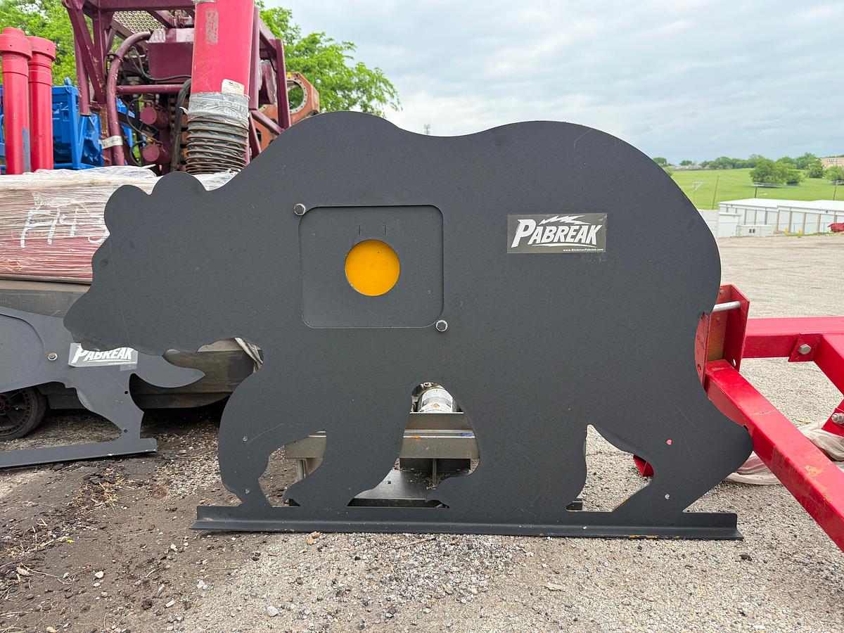 Used (9) 2025 PABREAK Shaped Shooting Target