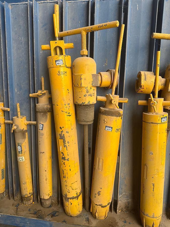 Used (11) Hydraulic Cylinders / Actuators 4'' FH Connection