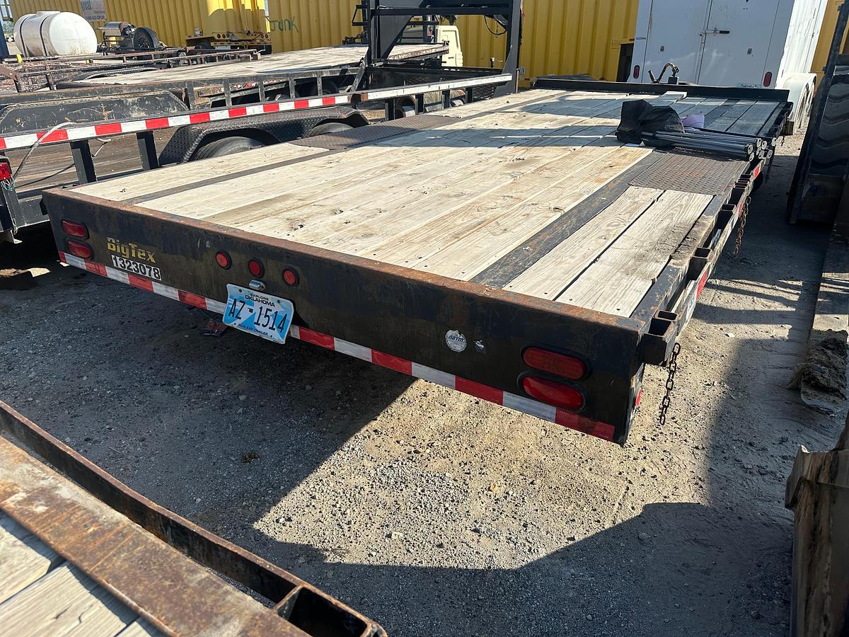 Used Big Tex 120A Bumper Pull 18' Deck Trailer