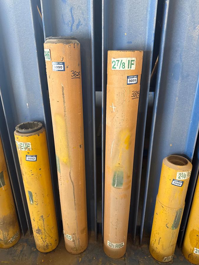 Used (10) Crossover Subs - (9) 3 1/2'' Reg x 2 7/8'' IF, (1) 2 7/8'' PH6 x 3 1/2'' Reg