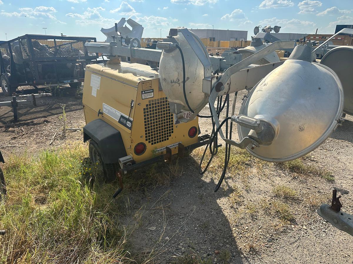 Used Allmand Night-Lite Pro NL 8 8KW Light Plant with CAT Engine