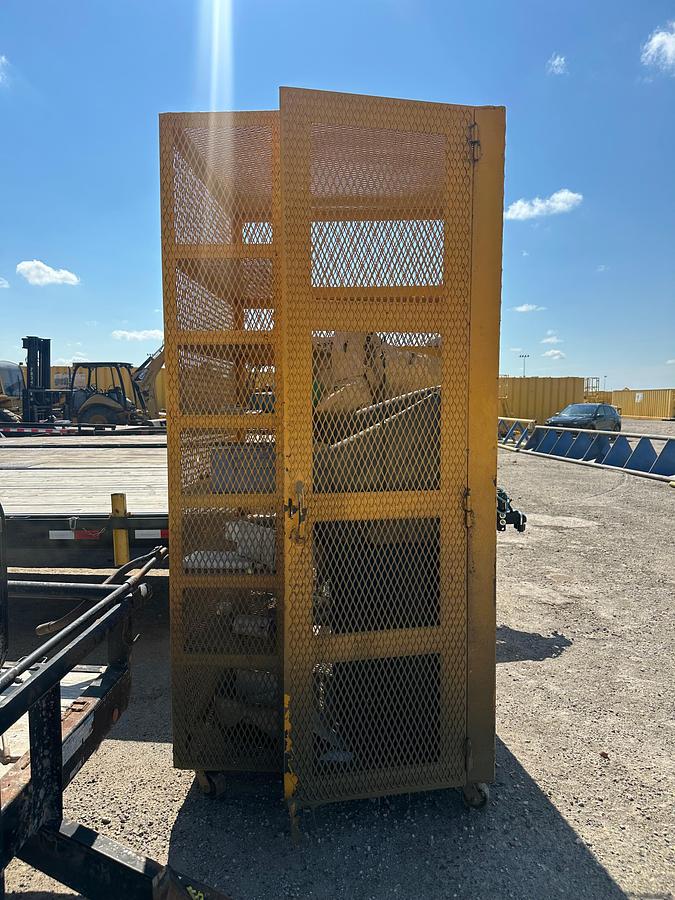 Used Tool Cage on Wheels